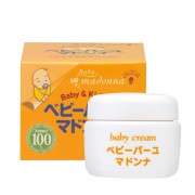 日本Madonna寶寶馬油天然護膚霜-0歲適用-日本製